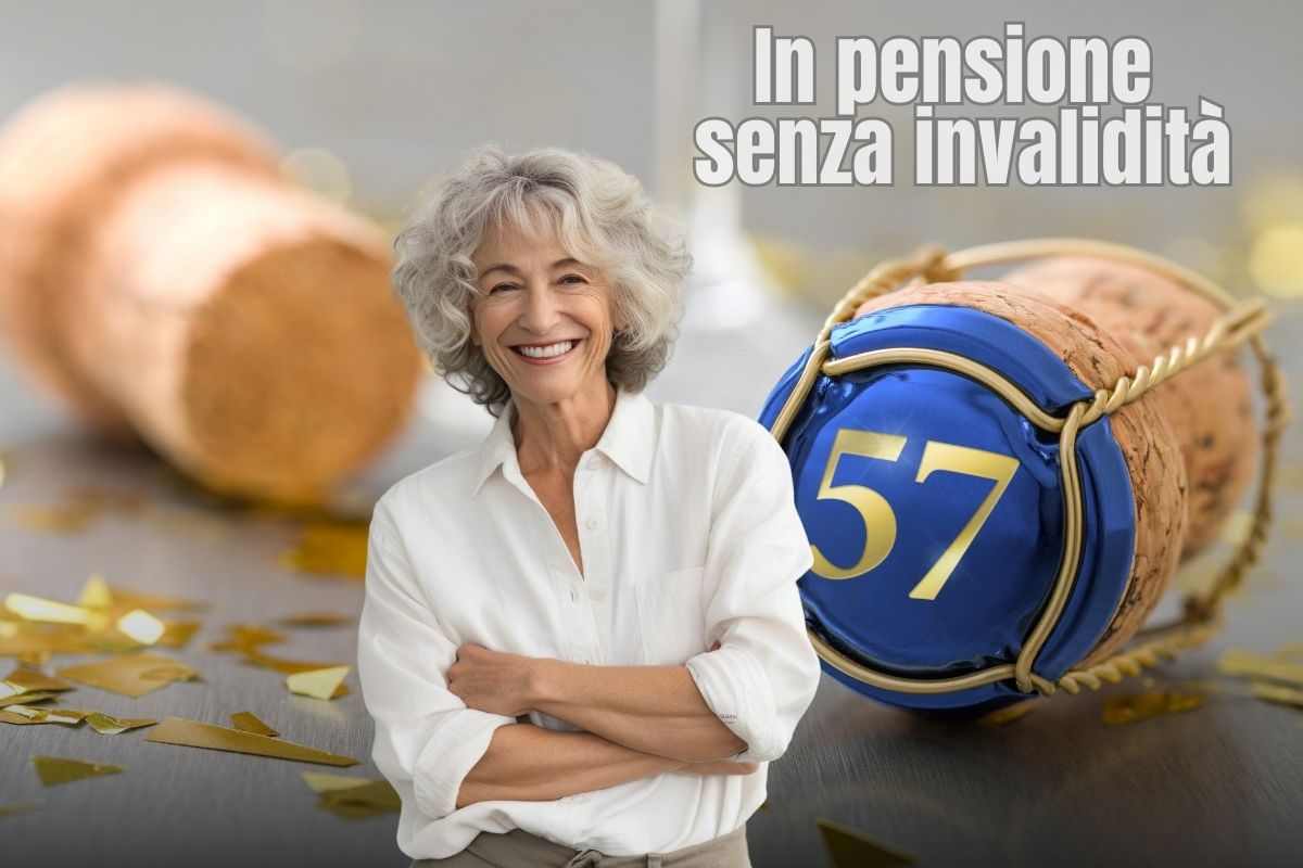 Andare in pensione a 57 anni