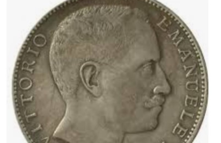 5 lire Italia valore Vittorio Emanuele III