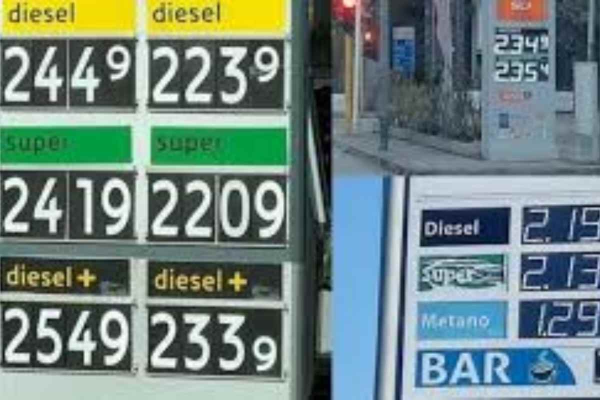 Aumento carburante diesel benzina motivi