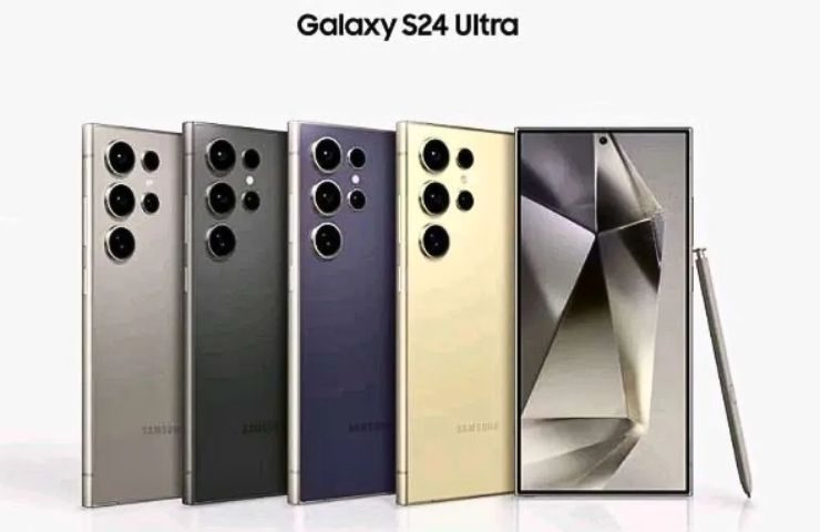 Colori disponibili Samsung Galaxy S24 Ultra