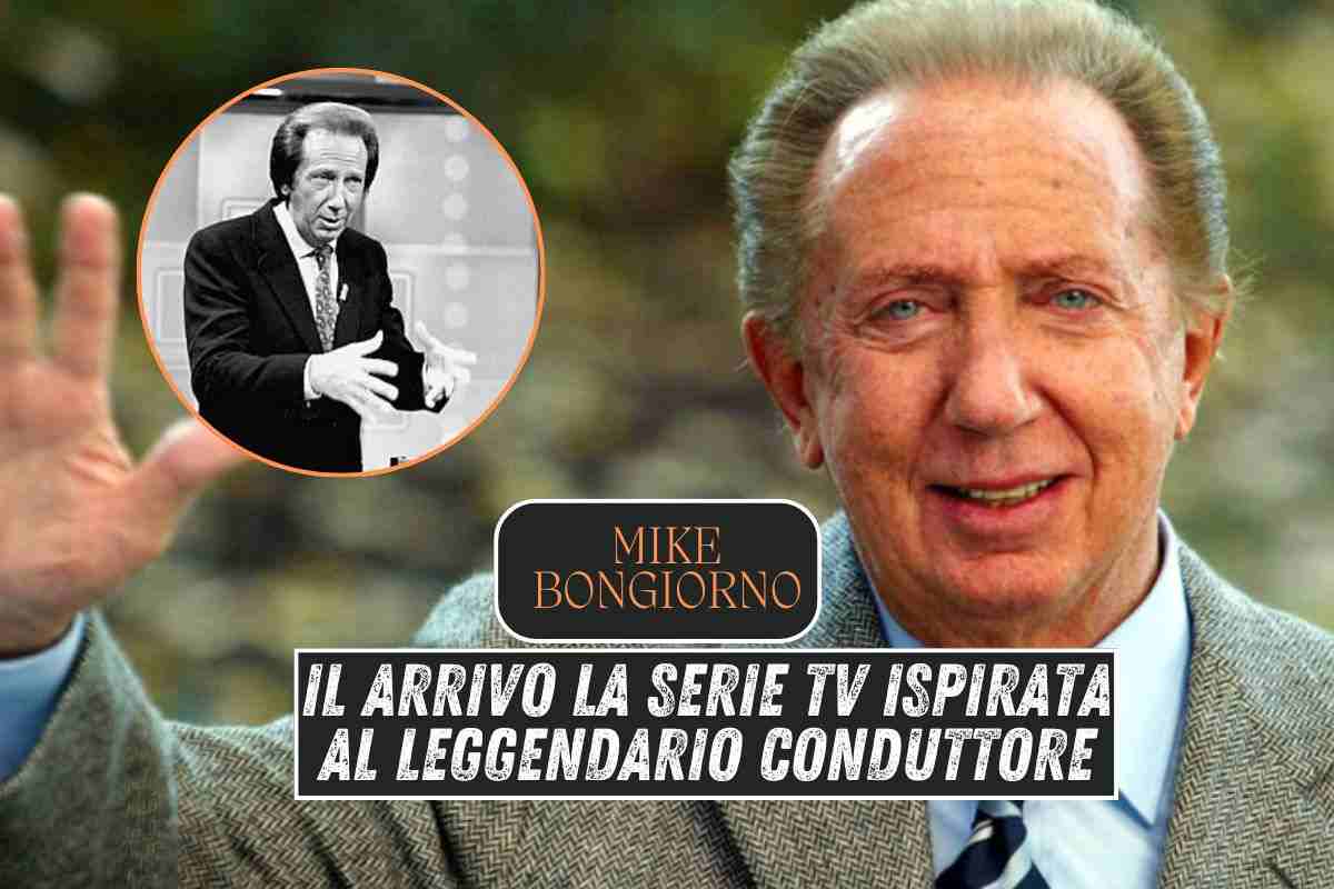Il leggendario conduttore Mike Bongiorno