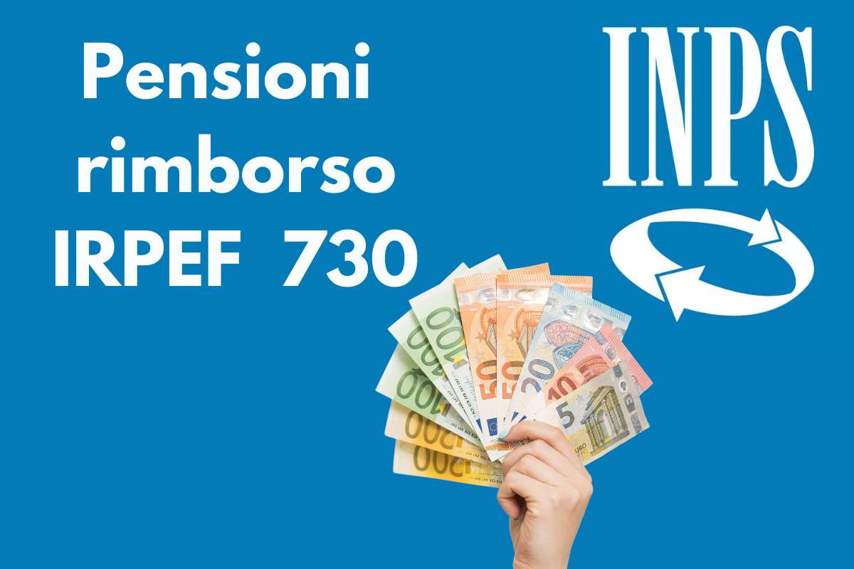 pensioni rimborso IRPEF 730
